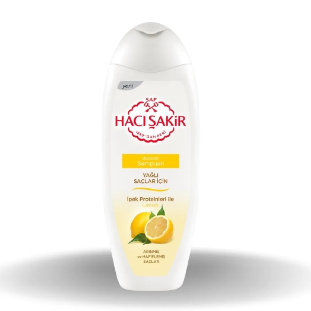 Hacı Şakir Limon Yağlı Şampuan 500 Ml