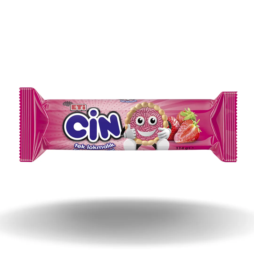 Eti Cin Lokmalık Çilekli 114 Gr