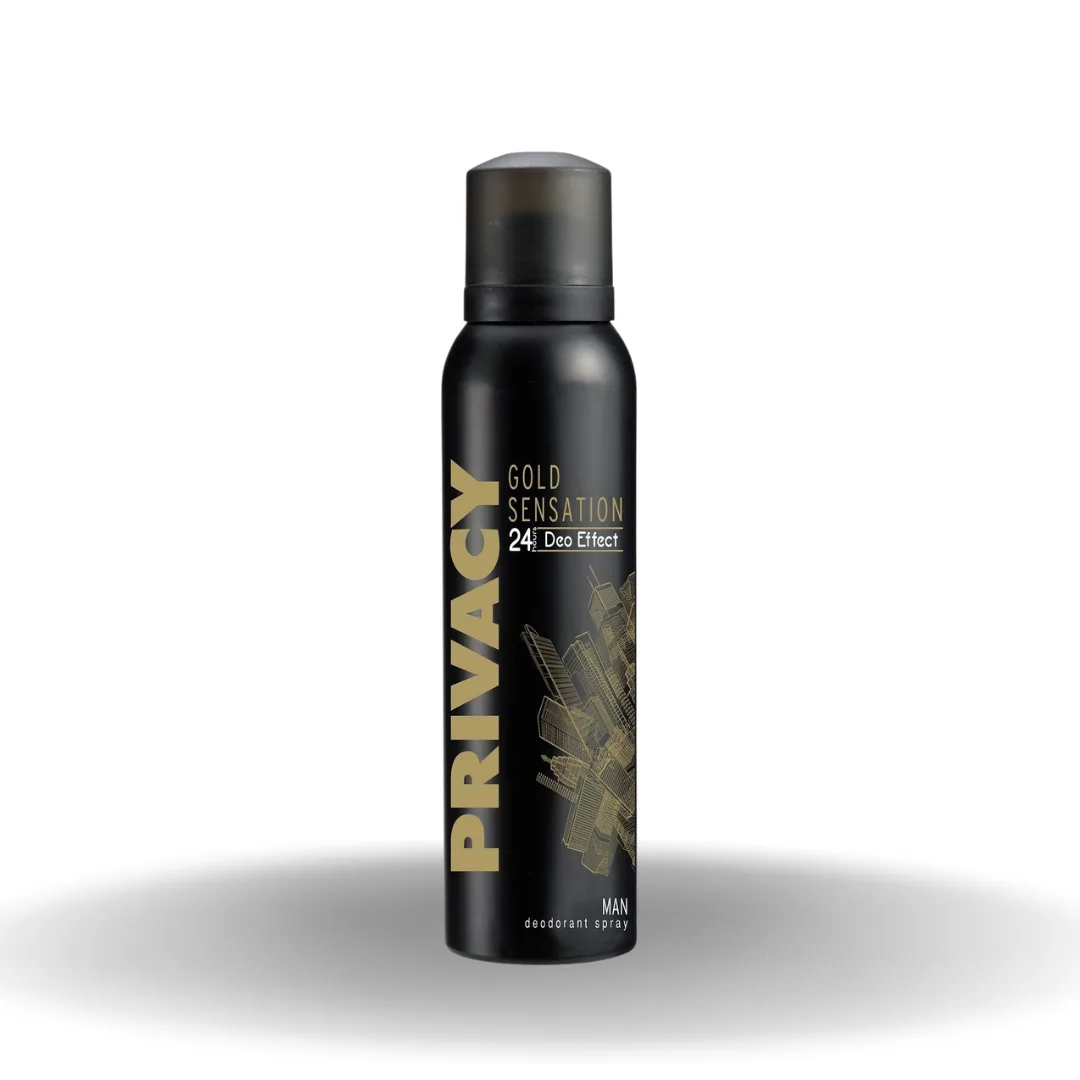 Privacy Gold Men Deodorant Sprey 150 Ml