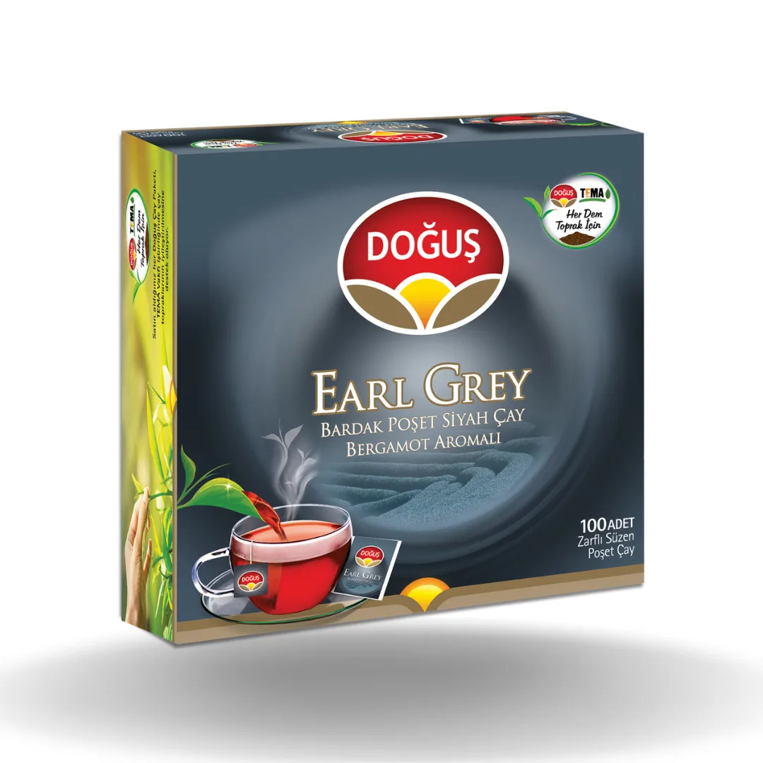 Doğuş Earl Grey Bardak Poşet Çay 100’lü 200 Gr